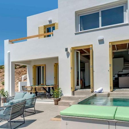 Villa Alba In Syros With Private Jacuzzi أزوليمنوس المظهر الخارجي الصورة