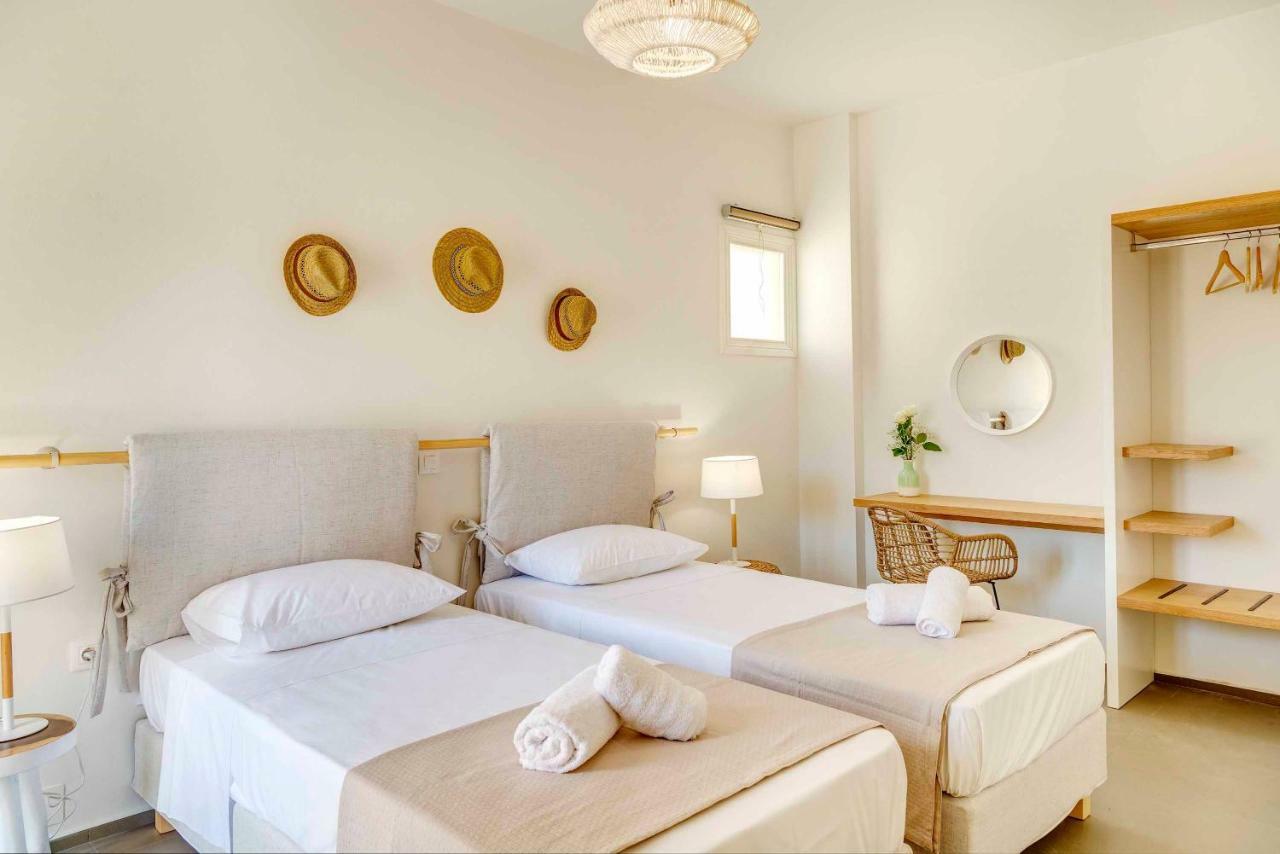 Villa Alba In Syros With Private Jacuzzi أزوليمنوس المظهر الخارجي الصورة