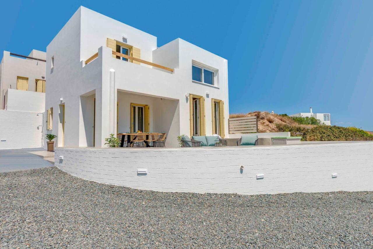 Villa Alba In Syros With Private Jacuzzi أزوليمنوس المظهر الخارجي الصورة