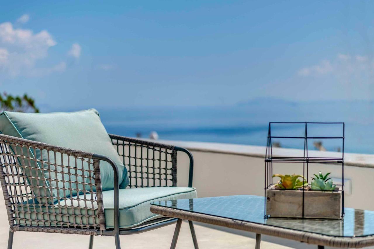 Villa Alba In Syros With Private Jacuzzi أزوليمنوس المظهر الخارجي الصورة