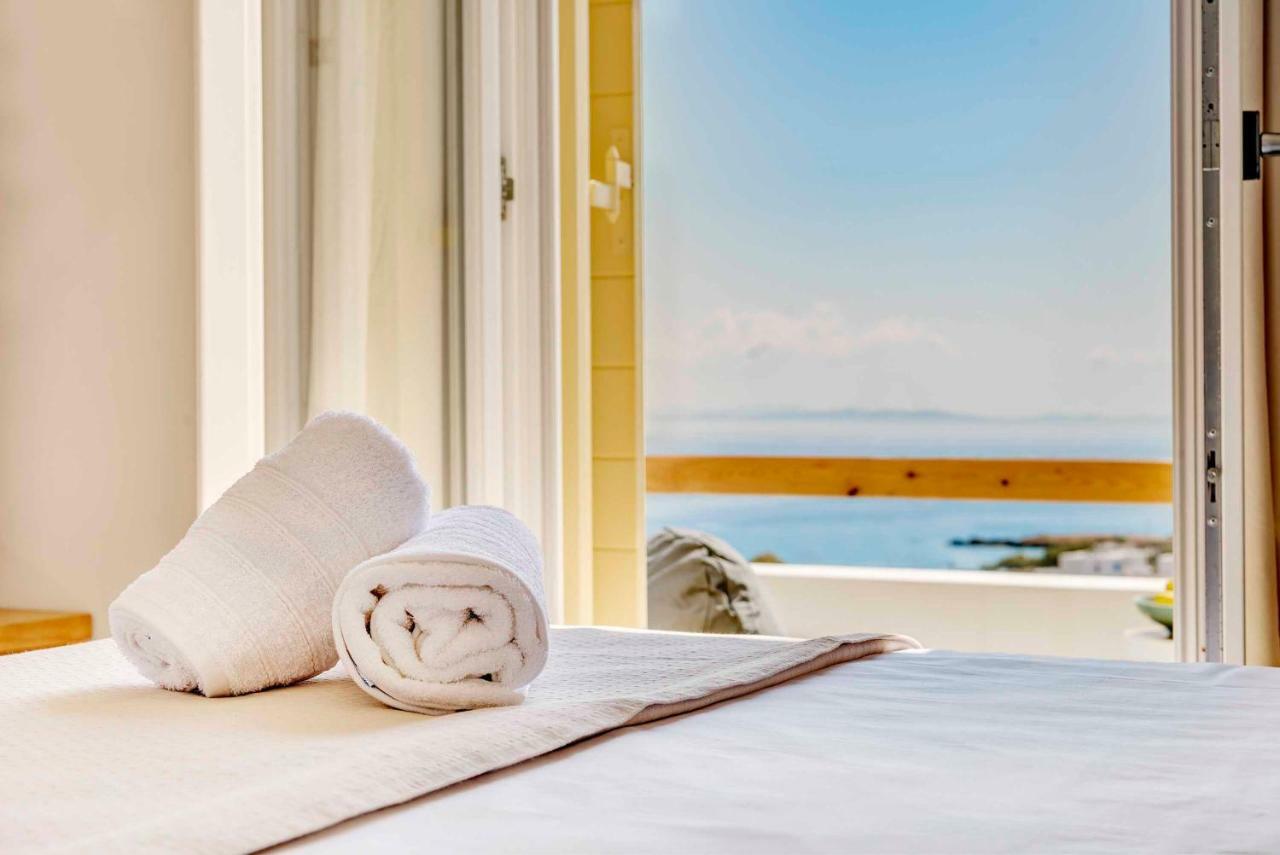 Villa Alba In Syros With Private Jacuzzi أزوليمنوس المظهر الخارجي الصورة