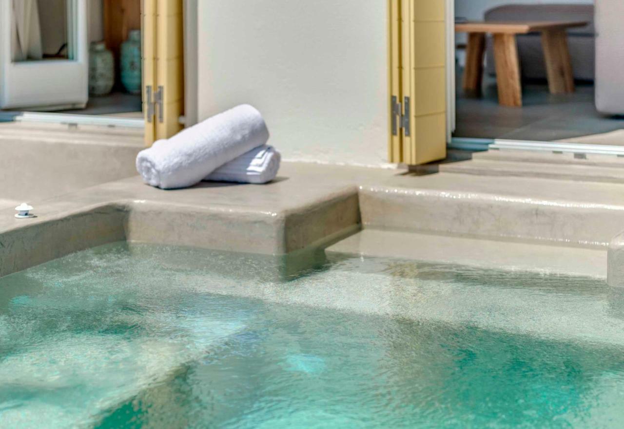 Villa Alba In Syros With Private Jacuzzi أزوليمنوس المظهر الخارجي الصورة